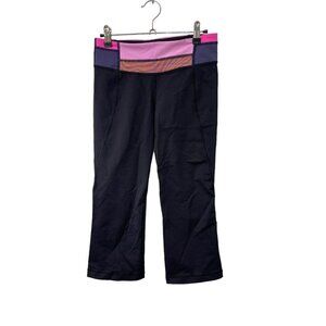 Lululemon Capri Pants Women’s Size 4 Active Yoga Run Gym Stretch